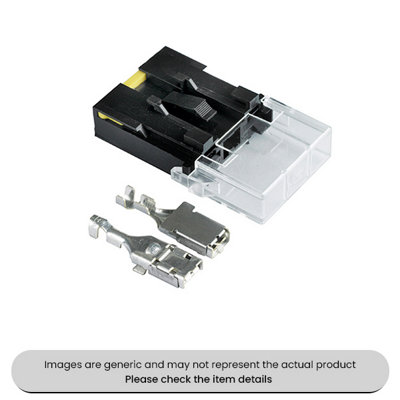 Mehr Blade Fuse Holders For Maxi Blade Fuse With 1.5-2.5mm Cable Pack Qty 10 from B&Q