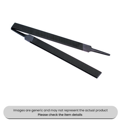 Mehr Engineers Files Flat Hand Second Cut 10" Pack Qty 2 from B&Q