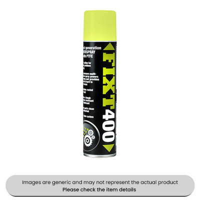Mehr Fixt400 Maintenance Spray 400Ml For Multi-Purpose Use Pack Qty 6 from B&Q