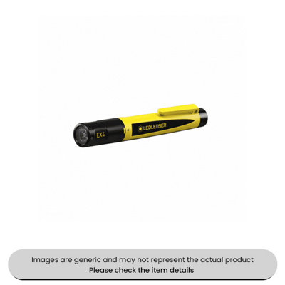 Mehr Led Atex Safety Torch 50 Lumens Zone 0/20 Compliant Led Torch Pack Qty 1 from B&Q