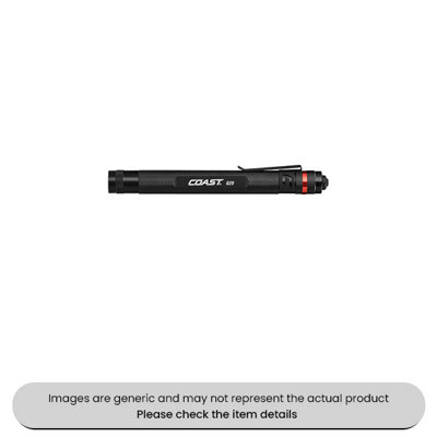 Mehr Aluminum Led Lightweight Penlight Torch With Steel Pocket Clip Pack Qty 1 from B&Q