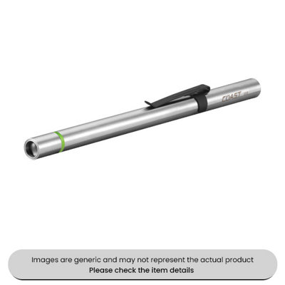 Mehr Aluminum Rechargeable Led Penlight Torch With Steel Pocket Clip Pack Qty 1 from B&Q