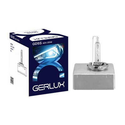 Mehr Gerlux D5S Hid Xenon Headlight Bulb12V 25W Pk32D-76000K Cool WhiteSingle Lamp from B&Q