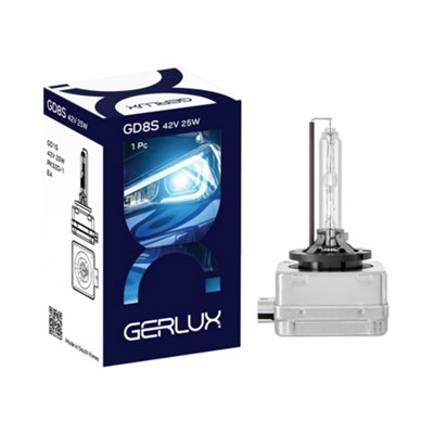Mehr Gerlux D8S Hid Xenon Headlight Bulb42V 25W Pk32D-16000K Cool WhiteSingle Lamp from B&Q