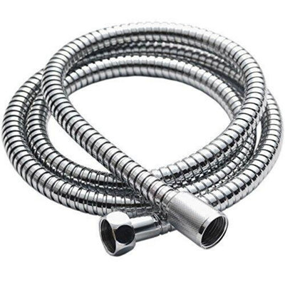 Shower1.50 Chrome Flexible Stainless Steel Replacement Bath Shower Hose 1.5 Metre from B&Q