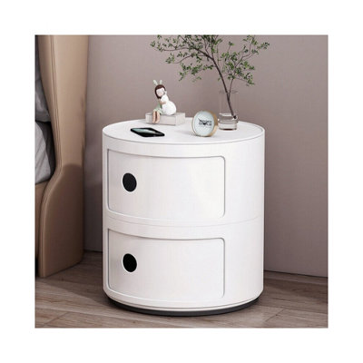  - Plastic Storage Drawer Unit Cylindrical Multi-Tiered Plastic Storage Drawer Unit