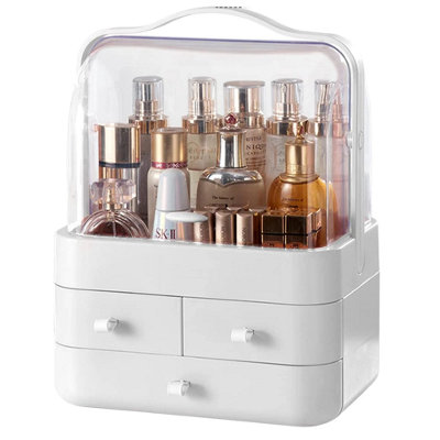  - Large Makeup Cosmetic Organizer Dressing Table Makeup HolderTidy Storage Box For Beauty Essentials