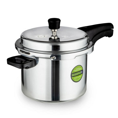 B&Q 5 L Aluminium Pressure Cooker Induction Base