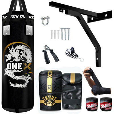  - (3Ft13Pcs Punch Bag) Boxing Punch Bag Punching Gloves mma Kickboxing Boxing Set