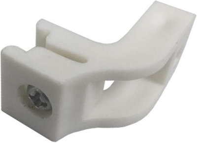  - Curtain Rail Brackets Fit Swish Sologlyde Track White 12 Brackets