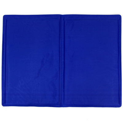 (Large) Pet Cooling Mat Dog Cat Puppy Gel Self Cool Heat Relief Pad Bed Cushion from B&Q
