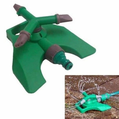 - 3-Arm Rotating Garden Sprinkler Durable & Efficient Lawn Watering