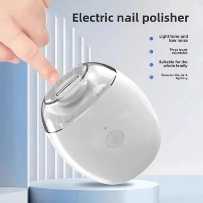 Electric Toe Nail Clippers For Thick Nails Nail Trimmer Cutter Usb Rechargeable from B&Q