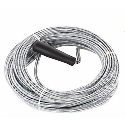 Drain Cleaner Unblocker 3M Flexible Kitchen Sink Cleaning Snake Plunger Waste Pipe Hair Removal Wire Tool With Plastic Handle For from B&Q