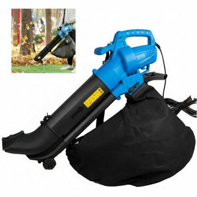  - 3500W Leaf Blower Vacuum And Shredder Mulcher 3 In 1 Multifunction