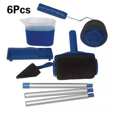 Paint Roller Set 6Pcs Portable  Brush For Wall Painting from B&Q