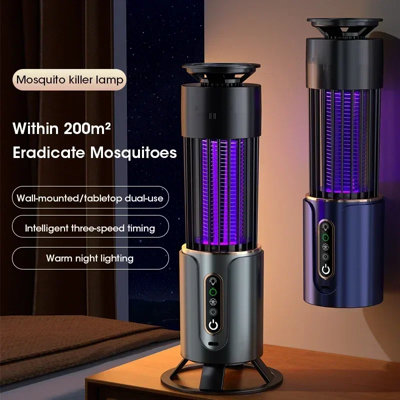Rechargeable Mosquito Killer Lamp Usb Insect Zapper And Camping Lantern from B&Q