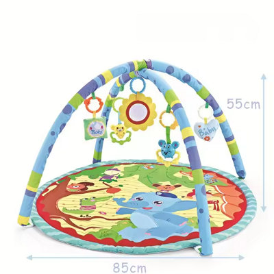  - Baby Activity Gym Play Mat With Hanging Toys For Infants And Toddlers