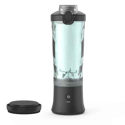  - Portable Electric Juicer Blender Usb Rechargeable 6 Blade Smoothie And Shake Mixer Cup