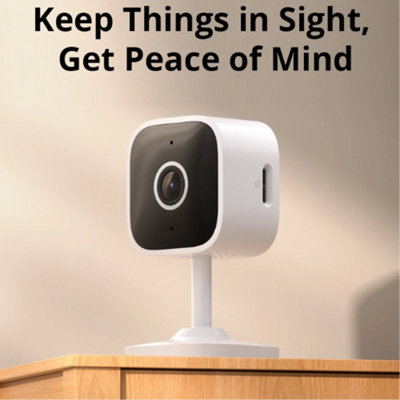 1080P Home Security Camera With Motion Detection Night Vision Audio And Auto Track from B&Q