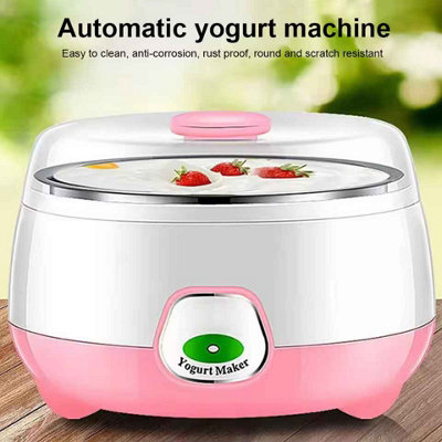 1L Electric Yogurt Maker With Stainless Steel Container (220V) from B&Q