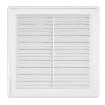 AP Supplies Dl/150 Rw Lux With Mesh Louvre VentEfficient Air CirculationPrevent DustDebris And Insects To Enter Your Space from B&Q