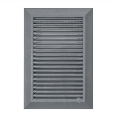 AP Supplies Duo Smart 140/210 140mm X 210mm Louvre Vent from B&Q