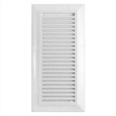 AP Supplies Louvre Vent Duo Smart 90/240 90mm X 240mm With Fly Mesh from B&Q