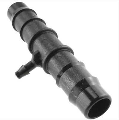 AP Supplies Antelco Tee Connector 14mm- 4mm Barb from B&Q