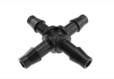 AP Supplies Antelco Micro Cross Connector 4.5mm Barb from B&Q