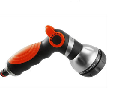 B&Q -  Hose Gun Water Sprayer8 Pattern Multi-Function