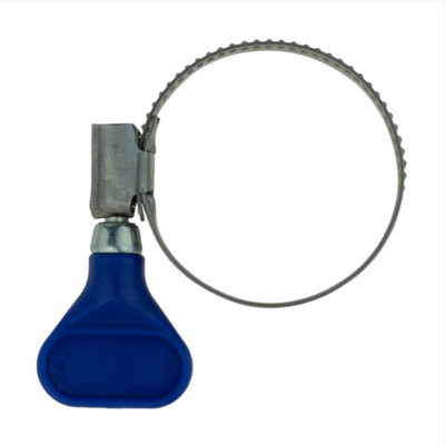 AP Supplies 20Pcs A2 Grip Hose Clip 30mm-45mmAdjustable 304 Stainless Steel Duct Clamps Hose Pipe Clamps from B&Q