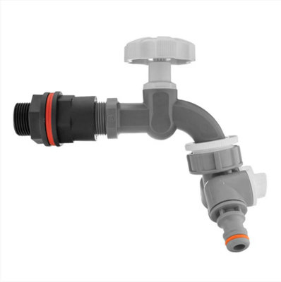 AP Supplies 3/4 Water Butts Kit With Pp Wl Tap & Tap Splitter from B&Q