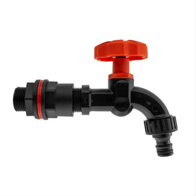 AP Supplies 3/4 Water Butts Kit With Pp Black Tap from B&Q