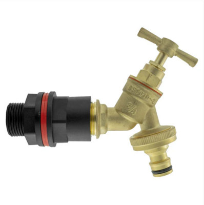 AP Supplies 3/4 Water Butts Kit With Brass Bib Tap & Snap On from B&Q
