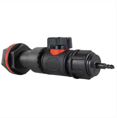 AP Supplies 3/4Water Butt Extension Kit With In-Line Valve + 4mm Micro Barb from B&Q