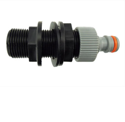 AP Supplies 3/4 Water Butt Kit Bspm With Female Tap Connector from B&Q