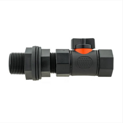 AP Supplies 3/4 Water Butt Connector Bsp With In-Line Bspf Threaded Valve from B&Q