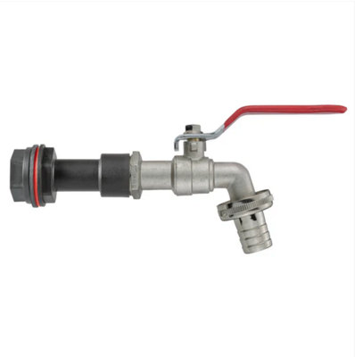 AP Supplies 1/2" Water Butt Extension Kit With Barbed Lever Tap from B&Q