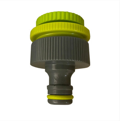 AP Supplies Female Tap Connector 1"3/4"1/2" Bspf Lime from B&Q