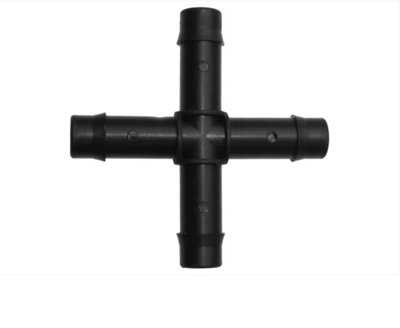 AP Supplies Antelco Cross 13mm Barb Fitting from B&Q