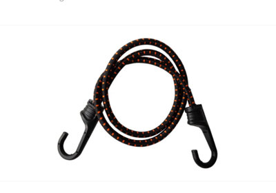 AP Supplies 100Cm Bungee Cord Hook With PvcCoated Metal Hooks from B&Q