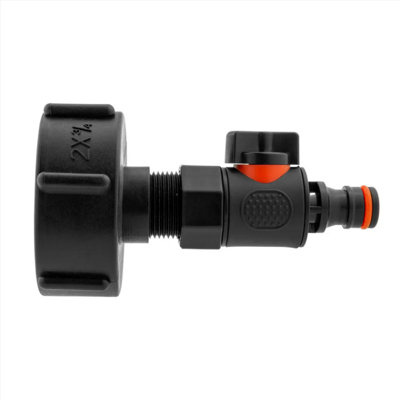AP Supplies Ibc 2" S60X6 Cap With Bspf ThreadQuick Connect Male Valve from B&Q