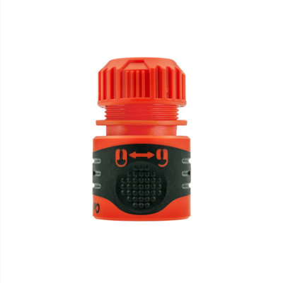 AP Supplies Cost Wise Click And Lock Hose Connector 1/2" Orange from B&Q