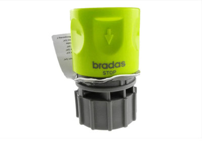 AP Supplies Female Hose Connector With 3/4" Bspf Thread Lime from B&Q
