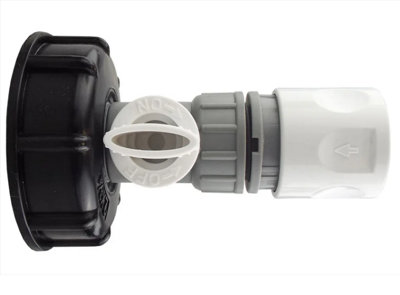 AP Supplies Ibc 2" S60X6 Cap With Bsp Threaded Valve And Hose Connector Wl from B&Q