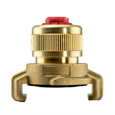 B&Q -  ClawHose Quick Connector1/2" Hose (Brass)
