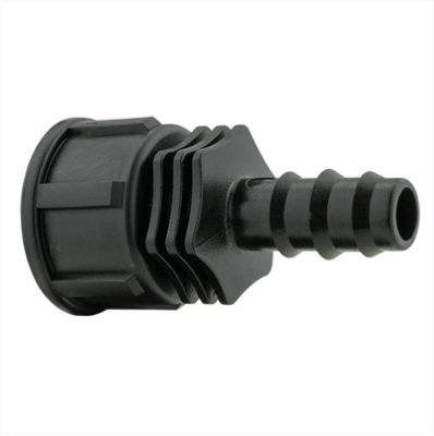AP Supplies Joiner For 1/2" Irrigation Pipe With 3/4" Bspf Thread from B&Q