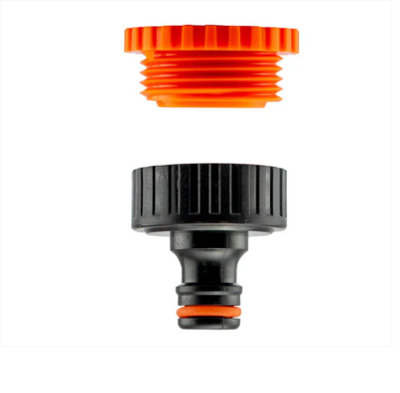 AP Supplies Female Tap Connector 1"3/4" Bspf Black from B&Q