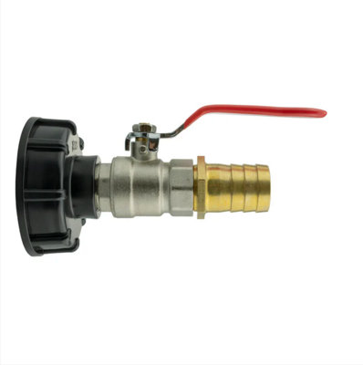 AP Supplies Ibc 2" S60X6 Cap With Lever Valve And 25mm Brass Barb from B&Q